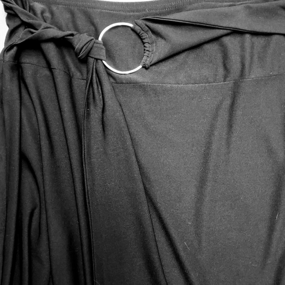 Skirt Joe Benbasset With Ring Detail Black Size 22-24 - Picture 8 of 12